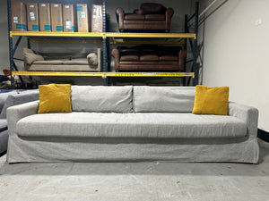 Restoration Hardware Belgian Collection Slipcovered Sofa