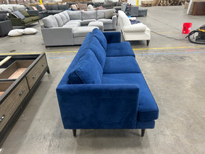 Joybird Preston Grand Sofa (Royale Cobalt)