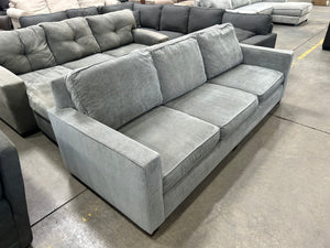 West Elm 96” Henry Grand Sofa (Storm Gray)