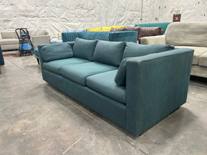 Contemporary Teal Sofa
