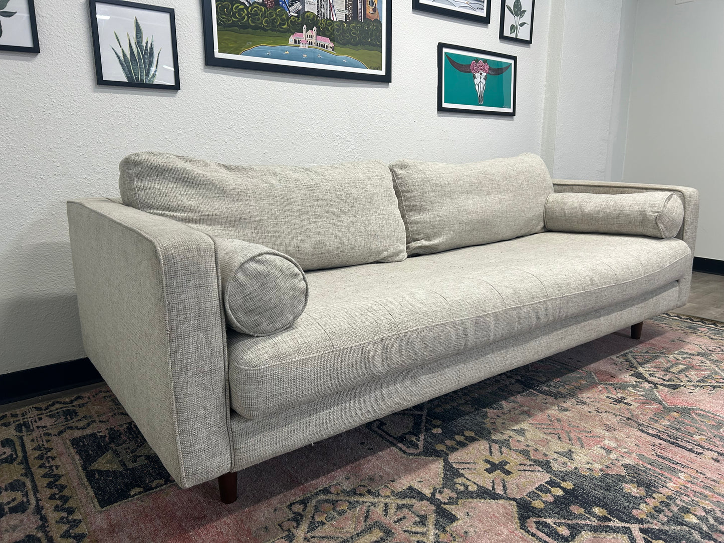 Article Sky Grey MCM Sofa