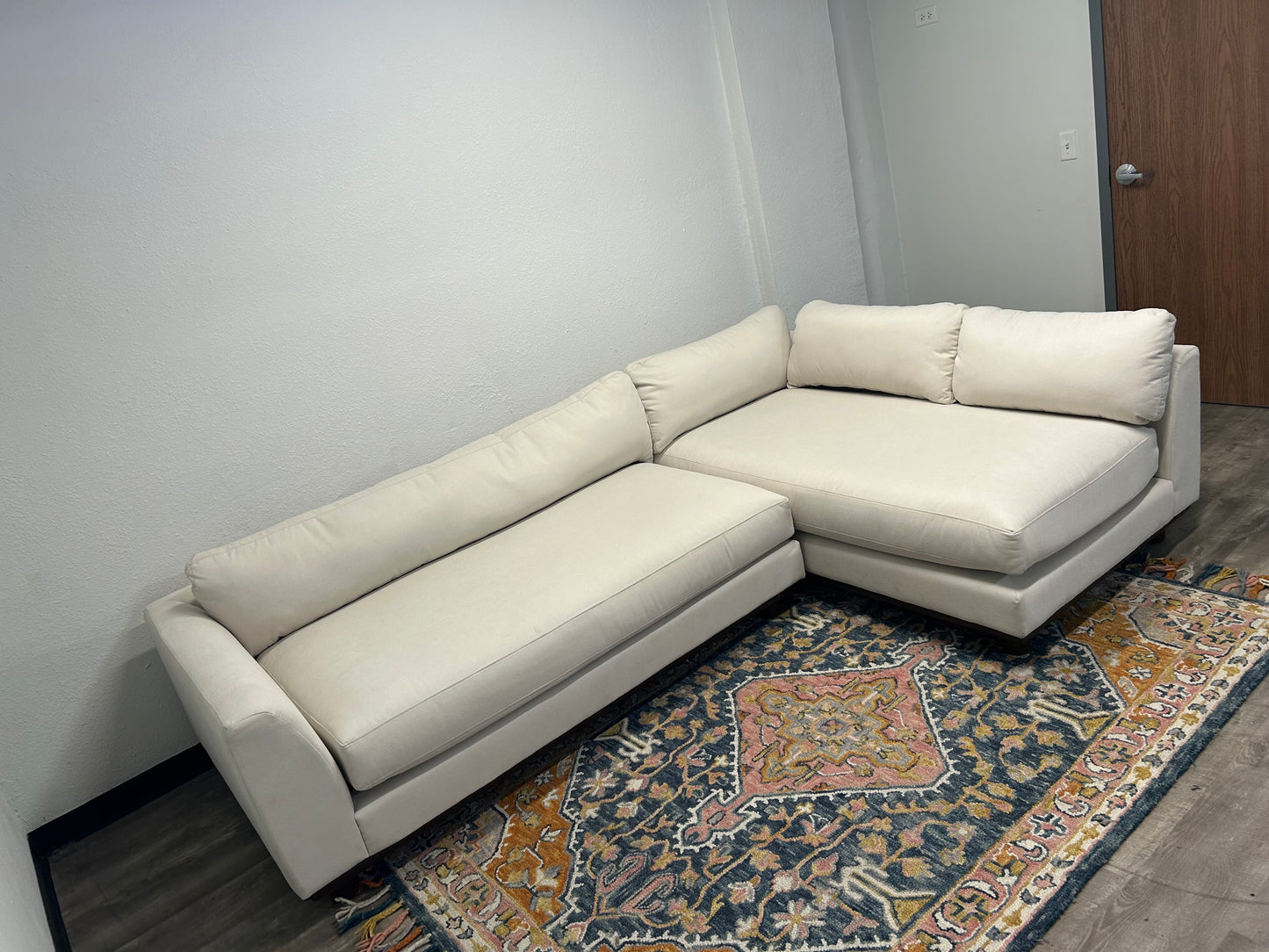BRAND-NEW Joybird Off-White Miller Sectional