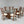 9-Pc Glass Dining Table & Maple Wood Chair Set