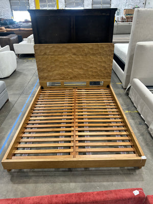 *Brand-New* Moe’s Home Misaki Natural Queen Bed Frame