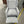 Tufted Light Gray Fabric Glider Chair