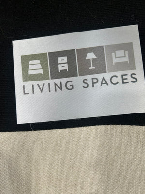 Living Spaces 3-Pc Zone Modular Cloud Sofa (Cream)