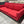 Room & Board 86” Red MCM Sofa