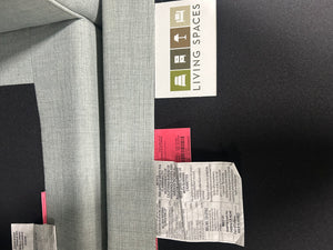 Jonathan Louis Turquoise Reversible Chaise Sectional