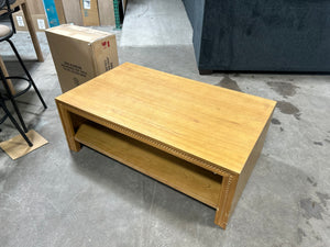 World Market Java Beaded Coffee Table & End Table Set