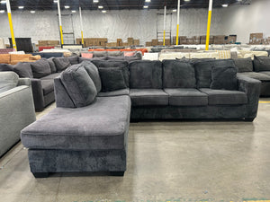 Ashley Dark Gray Chaise Sectional