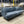AllModern Miller 84” Upholstered Sofa (Blue Velvet)