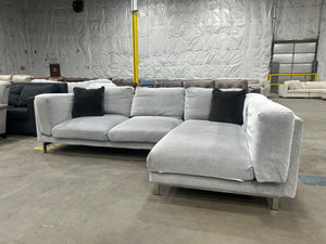 Light Gray IKEA Chaise Sectional