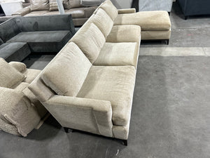 Beige MCM Chaise Sectional