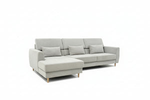 IKEA Light Gray Chaise Sectional