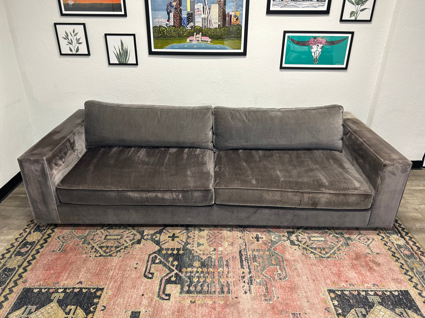 Russell Wilson’s Restoration Hardware Maddox Sofa