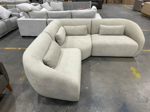 *Brand-New* Moe’s Home Amelia Warm White Sectional