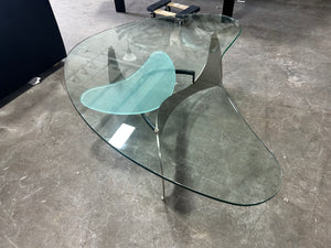 Modern 52” Glass Coffee Table
