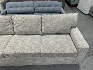 Mitchell Gold Gray 89” Alex Sofa