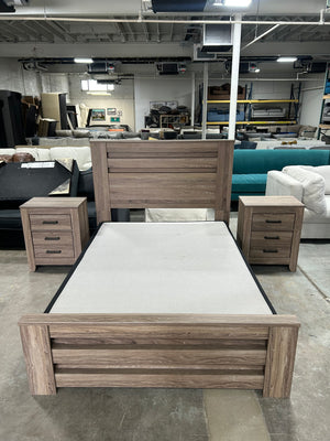 Ashley Queen Bedroom Set w/Nightstands & Box Spring