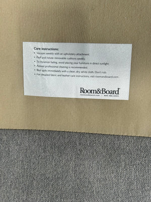 Room & Board Jasper 3-Pc Sectional (Sumner Cement)