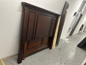 Ashley Brown Wooden Queen Bed Frame