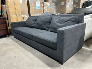 West Elm 96” Midnight Blue Henry Sofa