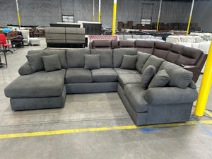 Furniture Row U-Shaped Sectional
