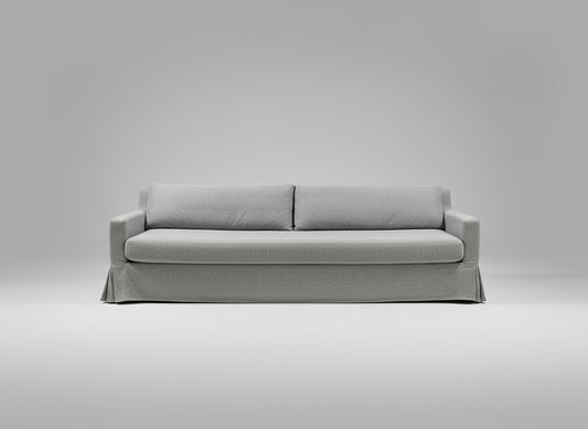 Restoration Hardware Belgian Track Arm Slipcovered Sofa