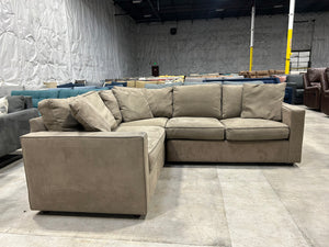 Room & Board 3-Pc Ultrasuede Orson Sectional