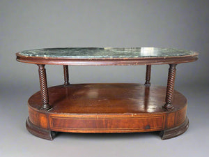 Beryl Stone & Wood Coffee Table