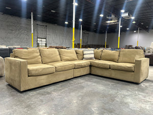 Arhaus 4-Pc Dune L-Shaped Sectional (Camel)