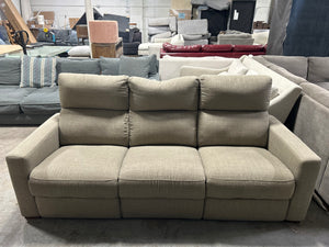 Scandinavian Designs Taupe Power Recliner Sofa
