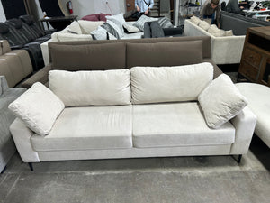81” Cream MCM Sofa