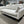 Albany Park 82” White Bouclé MCM Sofa