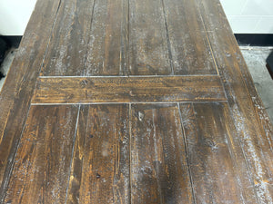 Restoration Hardware Salvaged Wood Extension Dining Table