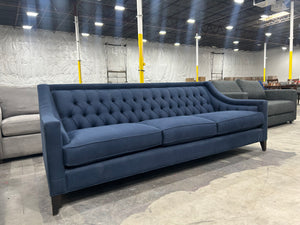 Arhaus Tufted 92” Rylan Sofa (Navy)