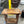 Solid Wood Hand-Carved Side Table
