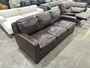 Dreamliner Top-Grain Leather Queen Sleeper Sofa