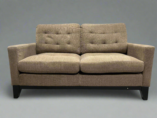 Taupe 64” Mid-Century Modern Sofa