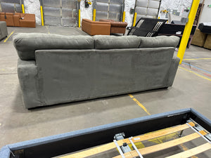 Grey Sectional with Adjustable Chaise