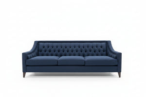 Arhaus Tufted 92” Rylan Sofa (Navy)