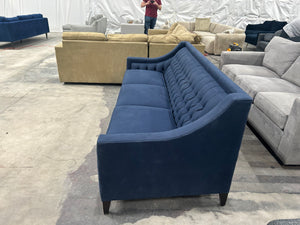 Arhaus Tufted 92” Rylan Sofa (Navy)