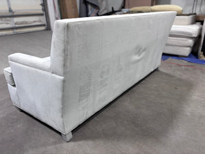 Highland House 78'' Frost Gray Velvet Sofa
