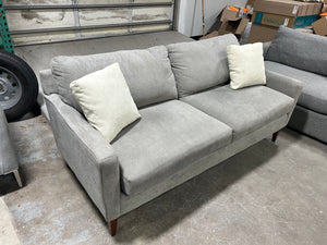 La-Z-Boy 75” Light Gray McKinney Sofa