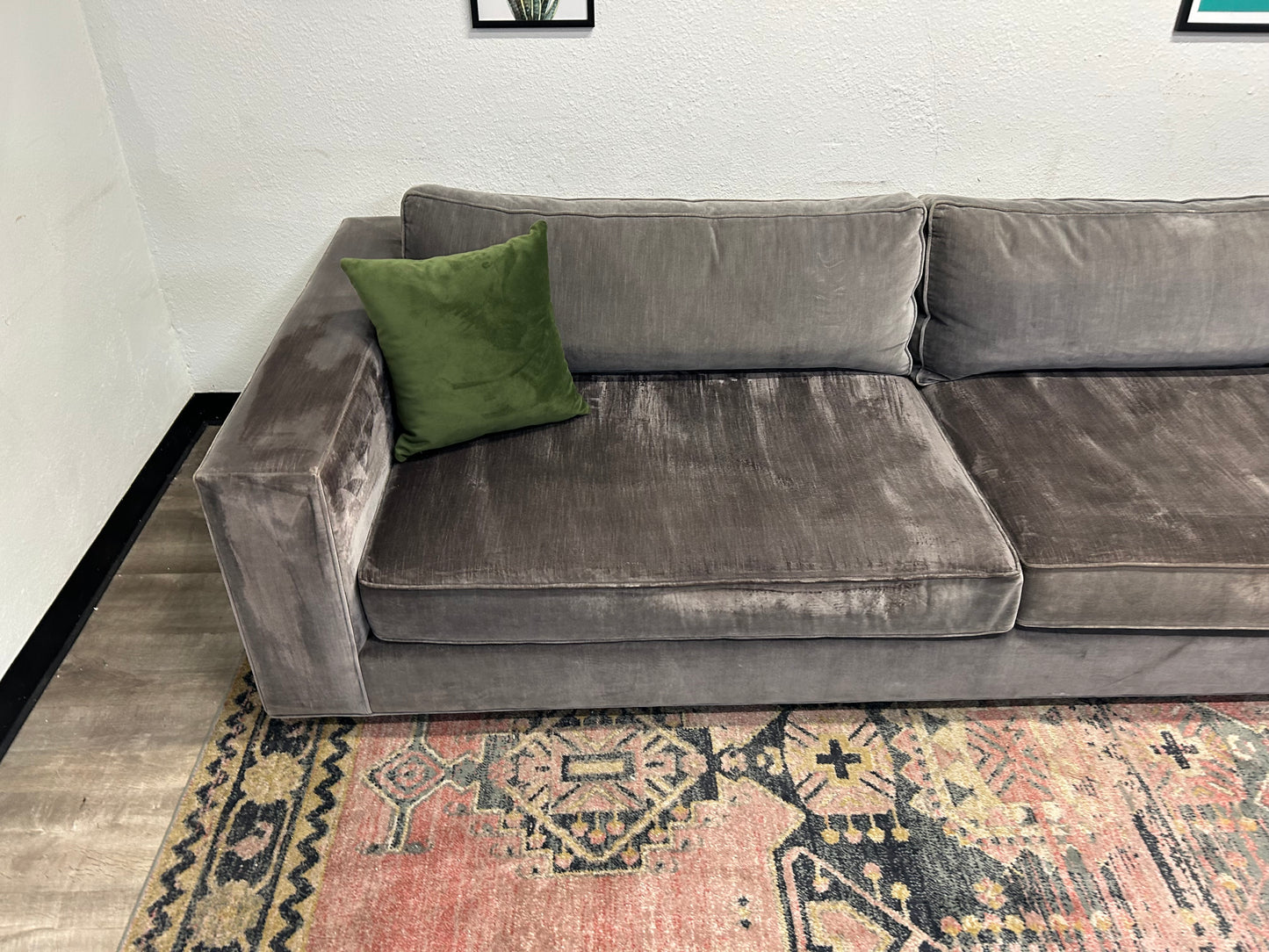 Russell Wilson’s Restoration Hardware Maddox Sofa
