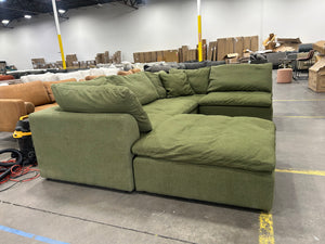 Joybird Bryant 5-Pc Modular Sectional (Faithful Olive)