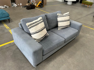BoConcept Indivi 2-Seat Danish Sofa (Stone Gray)