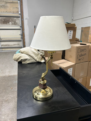 Vintage Gold Bedside Lamp