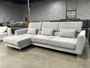IKEA Light Gray Chaise Sectional