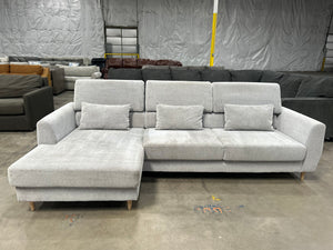 IKEA Light Gray Chaise Sectional